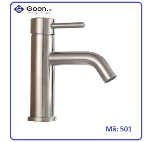 G-501 - Vòi Lavabo Lạnh Inox