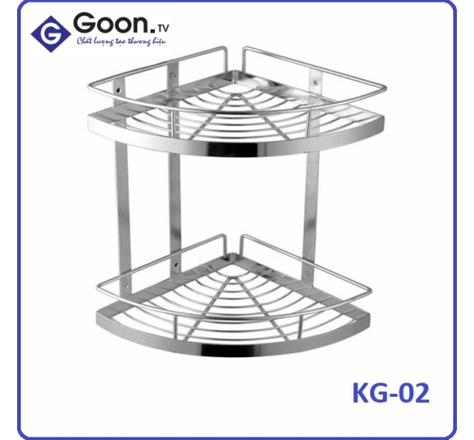 KG-02 Kệ góc đôi 