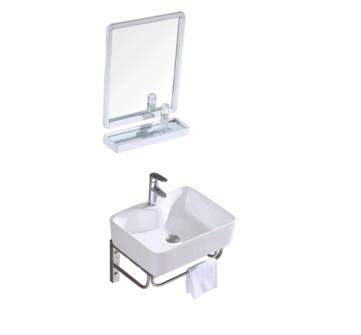 Bộ Lavabo Kệ Gương KG-02