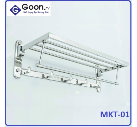 MKT-01 Máng khăn tầng inox 304